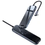 Адаптер Baseus Adapter USB-C to 3xUSB3.0+HDMI+RJ45+USB-C Dark Grey (CAHUB-DZ0G): Інтерфейс підключення USB-C