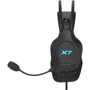 Наушники A4Tech XH-200 USB Black: Дополнительно Совместимость с Android, Подсветка корпуса, регулятор громкости