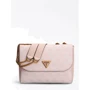 Женская сумка через плечо Guess Cordelia Logo CnvrtblL Xbde Flp бежево-розовая (HWBB8377210-BHG): Пол Женский