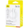 Кабель Baseus Cable USB-C to Lightning Silky Series 20W 2m White (P10377700213-01) фото 4