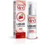 Лубрикант с эффектом вибрации Amoreane Med Liquid Vibrator Cherry, 30 мл