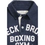 Поло H&M 3320573122-128 см синее: Возраст 7 - 10 лет