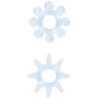 Набір з 2 шт кілець на пеніс Toy Joy - Power Stretchy Rings 2pcs Blue (10459-BLUE)