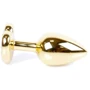 Анальная пробка Boss Series - Jewellery Gold Heart PLUG Dark Blue S (BS6400041)