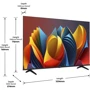 Телевизор Hisense 55E7NQ: Класс энергопотребления E