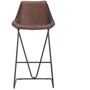 Стул барный Custer gunmetal, cowboy Coffe/Dark Brown: Тип Барные