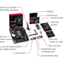 ASUS ROG STRIX Z490-G GAMING WI-FI: Разъемы на плате SATA 3.0, M.2