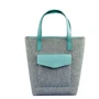Женская сумка шоппер BlankNote бирюзовая (BN-BAG-17-felt-tiffany)