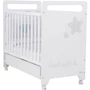 Ліжечко дитяче Micuna Istar White/Grey 120х60 см біло-сіре (ISTAR WHITE/GREY): Матеріал дерево
