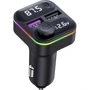 FM-трансмиттер Inspire C37 MP3 2xUSB 12-24V Black (FM-C37)