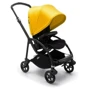 Візок Bugaboo BEE6 MINERALS BLACK / WASHED BLACK, чорний на чорній рамі (500304MC01): Матеріал коліс поліуретан