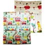Игровой Двусторонний коврик складной, 4 вида в сумке (K6602)
