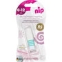 Первая зубная щеточка на пальчик Nip антибактериальная (37070)