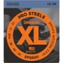 Струна для гитар Струны D`ADDARIO EPS600 XL PRO STEELS JAZZ MEDIUM 13-56