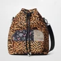 Жіноча сумка бакет-бег Desigual коричнева (8445110228562)