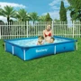 Басейн Bestway каркасний 56401 прямокутний 221-150-43 см фото 2