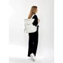 Жіноча сумка-рюкзак Sambag Shopper біла (93591008): Країна виробник Украина
