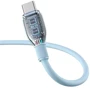 Кабель Baseus USB Cable to USB-C Pudding Series Fast Charging 100W 2m Blue (P10355703311-01): Тип USB Cable - USB-C