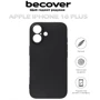 Чехол для iPhone BeCover TPU Case Black for iPhone 16 Plus (712276): Тип аксессуара чехол
