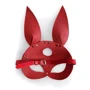 Шкіряна маска Зайчики Art of Sex - Bunny mask, червоний