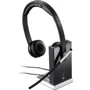 Навушники Logitech H820e Wireless Headset Stereo USB (981-000517): Чутливість (дБ) 103