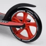 Самокат двоколісний Best Scooter з PU колесами, амортизатором, широким кермом, затискачем для керма Black / Red (100068): Максимальне допустиме навантаження, кг 100