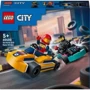 Конструктор LEGO City Картинг и гонщики 99 деталей (60400)