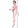 Надувная кукла Finish Girl с вставкой из киберкожи и вибростимуляцией, BM-015001