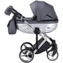 Коляска 2 в 1 Adamex Chantal Star Polar (Chrome) шкіра 100% Star 103 (624640): Кількість блоків 1