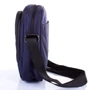 Мужская сумка через плечо Onepolar синяя (W5205-navy): Фактура Тканая