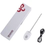 Уретральный зонд LOCKINK Sevanda Vibrating & E-stim Metal Urethral Sounding - White