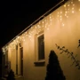 Гирлянда Springos бахрома уличная 8 м 200 LED теплый белый (CL0201): Количество ламп 200