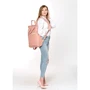 Жіноча сумка-рюкзак Sambag Shopper пудрова (93591006): Країна виробник Украина