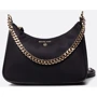 Женская сумка хобо Michael Kors JET SET CHARM MD CONV POUCHETTE XBODY черная (32F1GT9C8C001)