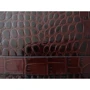 Мужская борсетка Wanlima коричневая (W21109480028-dark-coffee): Фактура Тиснение, Матовая