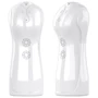 Мастурбатор FOXSHOW Vibrating and Flashing Masturbation Cup White (BS6300038)