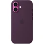 Чехол для iPhone Apple for iPhone 16 Silicone Case with MagSafe Plum (MYY43) : Материалы Силикон