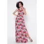Сарафан FashionUp SRF-1763A 46 красный повседневный длинный макси