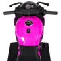 Дитячий електромотоцикл 3 колісний Bambi Racer Kawasaki 45W рожевий (M 5023EL-8): Матеріал коліс EVA