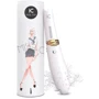 Вакуумный стимулятор с вибрацией KisToy Miss CC White