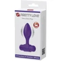 Анальная пробка с вибропулей LYBAILE Pretty Love Vibro Butt Plug (фиолетовая)