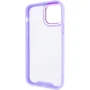 Чохол для iPhone Epik TPU+PC Lyon Case Purple для iPhone 13 Pro: Тип чохла накладка на заднюю часть