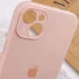 Чехол для iPhone Mobile Case Silicone Case Full Camera Protective Pink Sand for iPhone 15 Plus фото 5