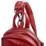 Женский рюкзак Vito Torelli красный (VT-5005-red): Фактура Тиснение, Матовая, Зернистая