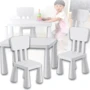 Детский столик с 2-мя стульями Bambi белый (M 6176-1)