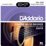Струна для гитар Струны D`ADDARIO EXP13 EXP 80/20 BRONZE CUSTOM LIGHT 11-52