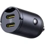 Зарядное устройство Baseus Car Charger 2xUSB-C Tiny Star Mini 30W Black (C00035001121-03): Кабель в комплекте отсутствует