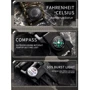 Наручные часы Smael Grey Compass (1810): Тип циферблата Комбинированный (аналого-цифровой)