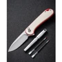 Нож Комплект Civivi StellarQuill Pen & Button Lock Elementum II Knife Combo Gift Pack C23049 (C23049): Система блокировки Есть