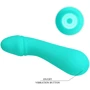 Вибратор для стимуляции точки G LYBAILE Pretty Love Cetus Тurquoise (BI-014723-4)